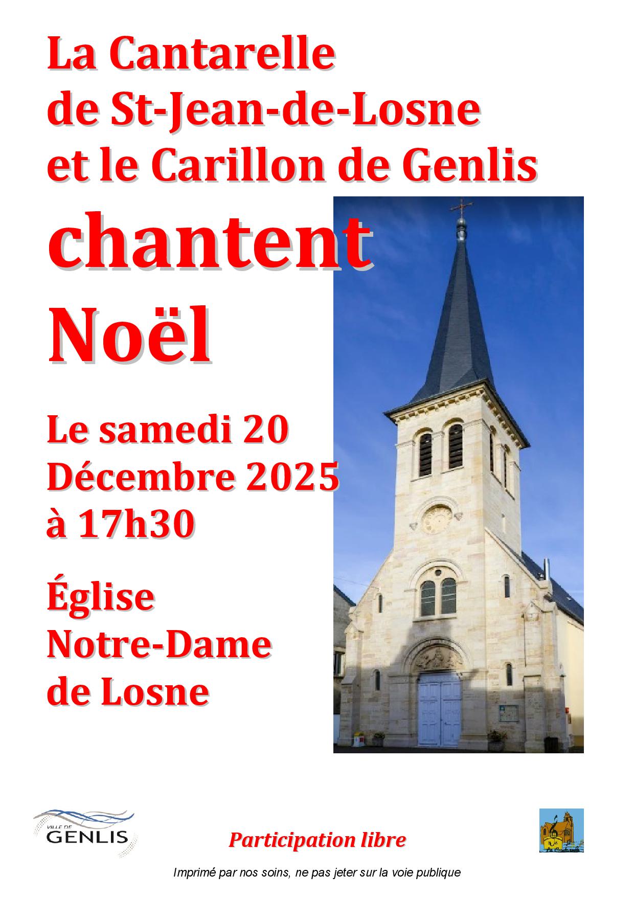 Concert de Noël de la Cantarelle