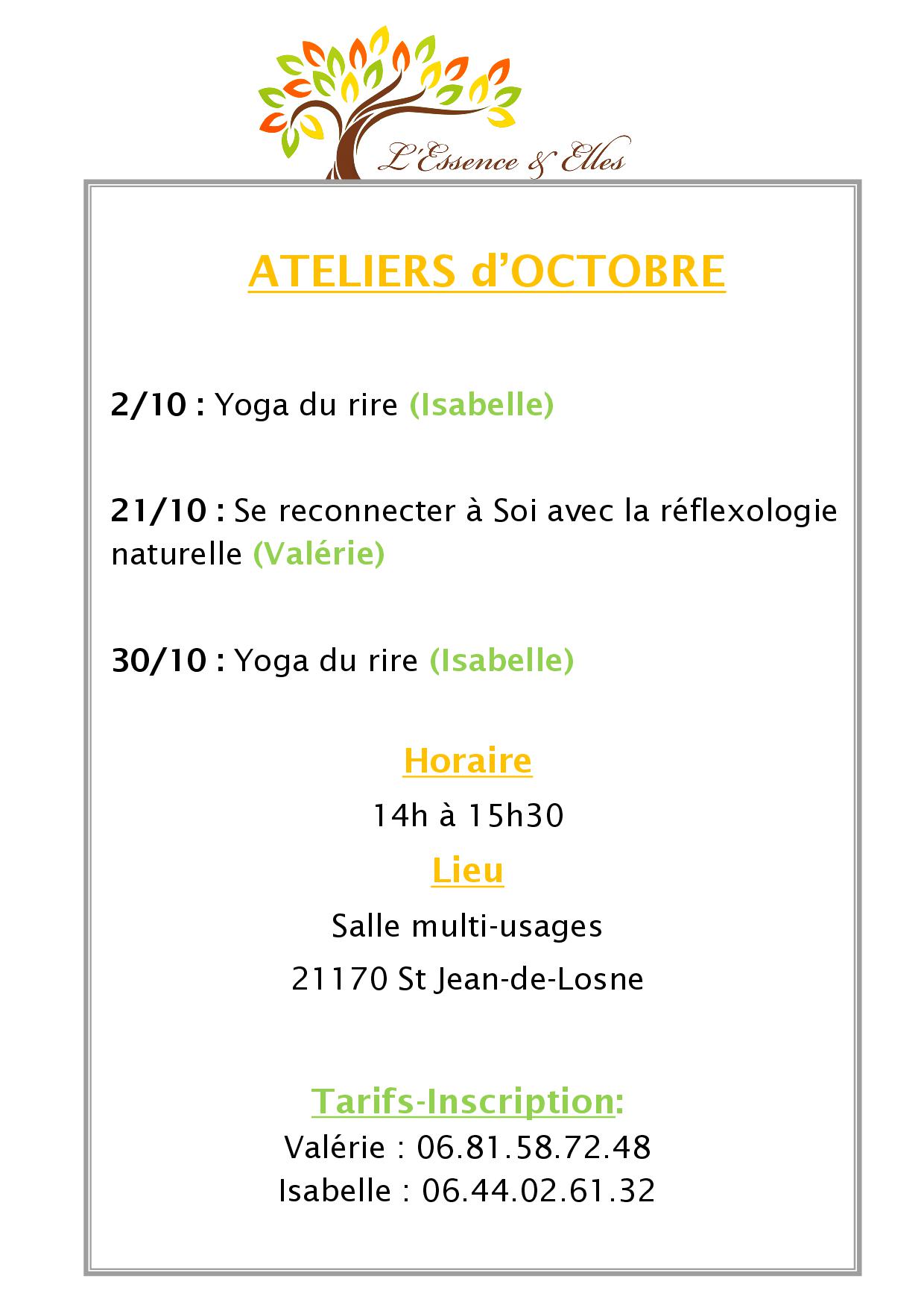 Ateliers bien-être