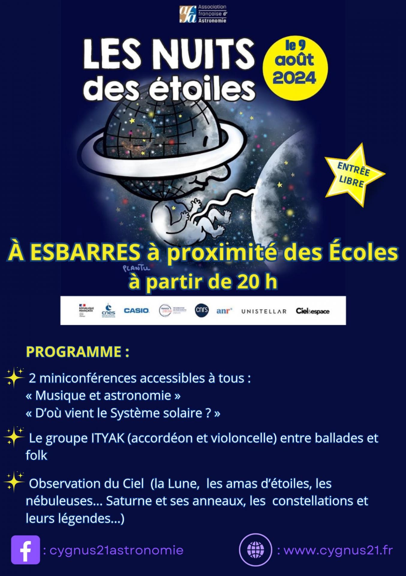 Nuit des étoiles