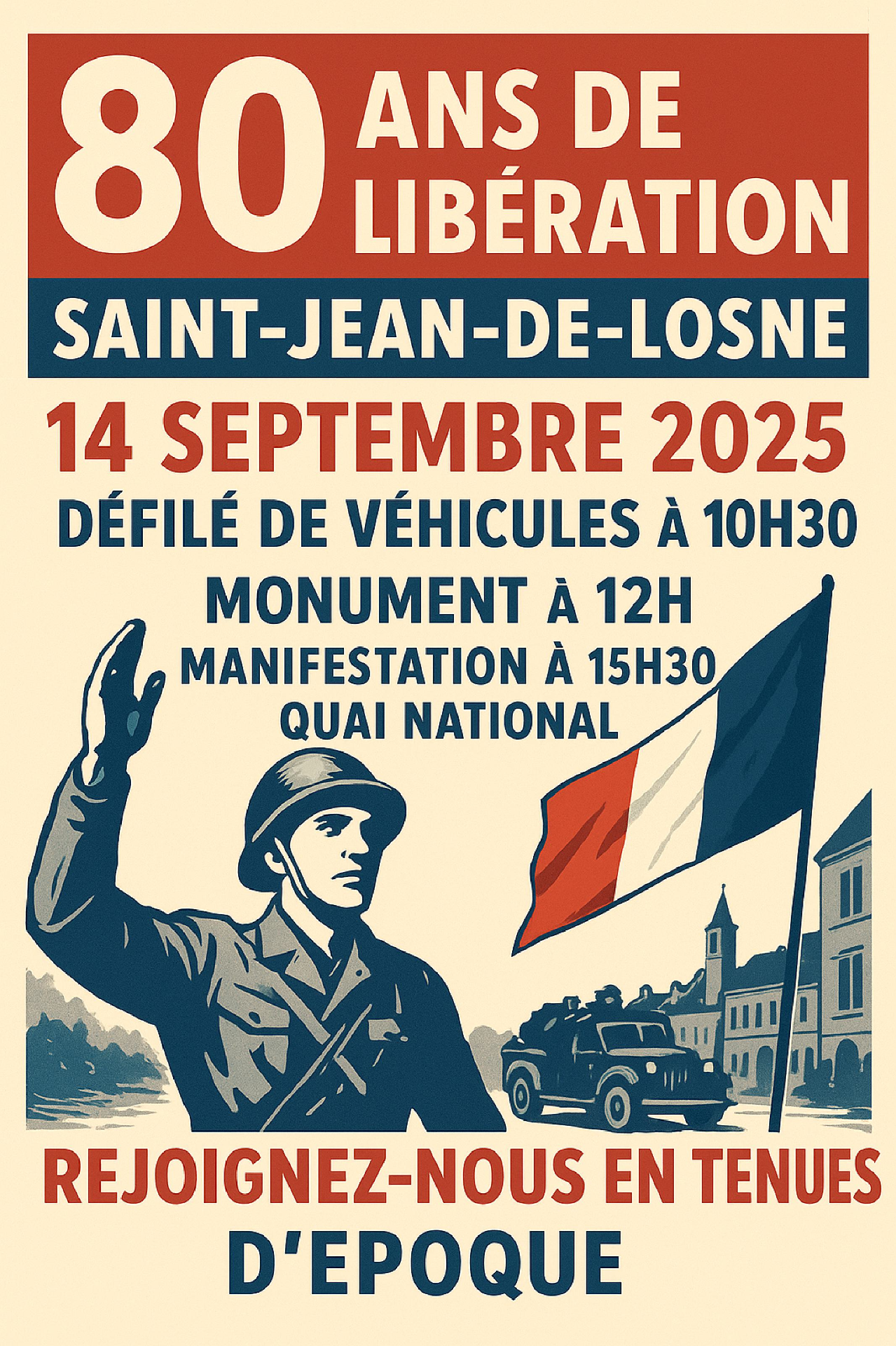 COMMÉMORATION DE LA LIBÉRATION DE LA VILLE