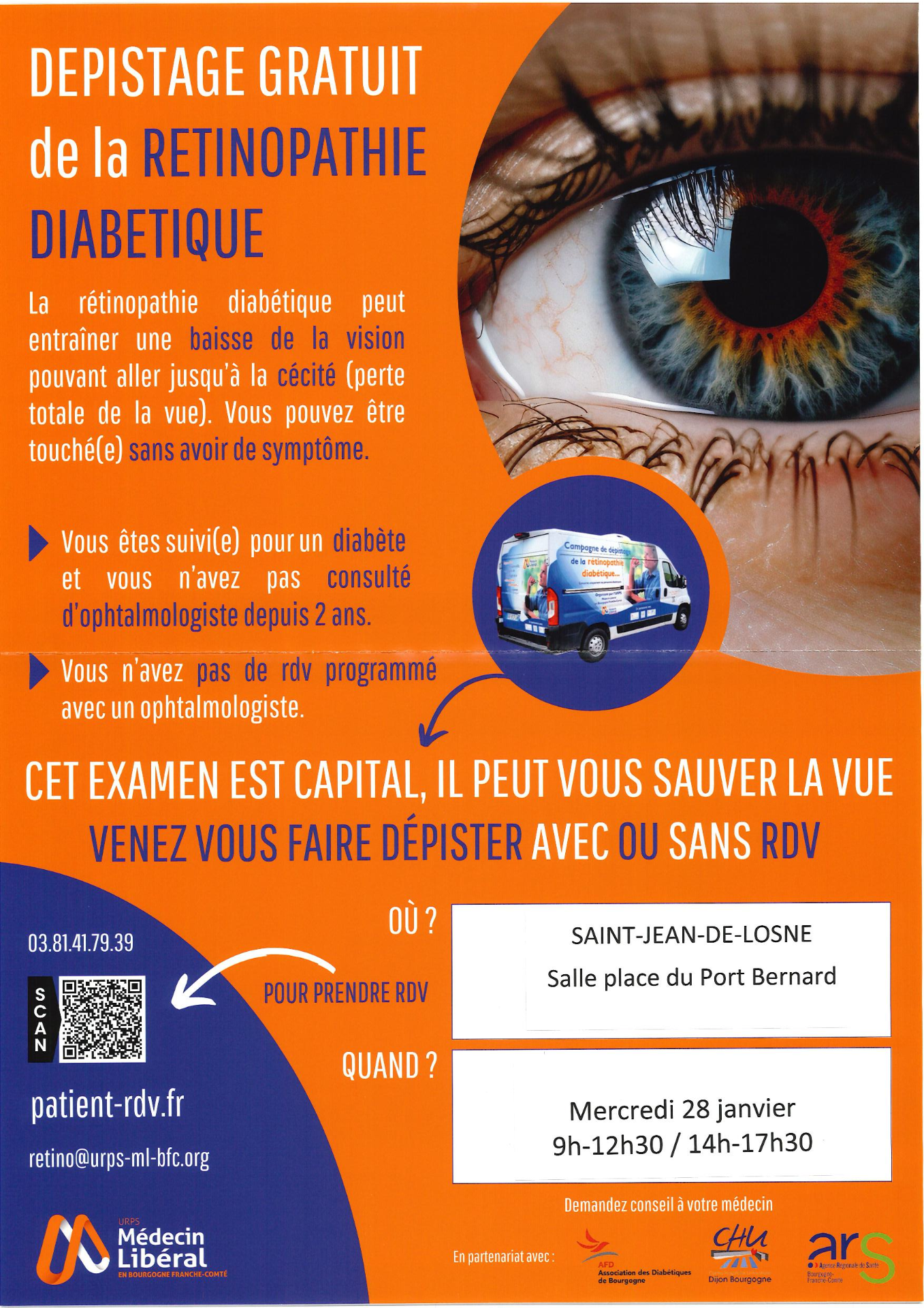 Dépistage rétinopathie