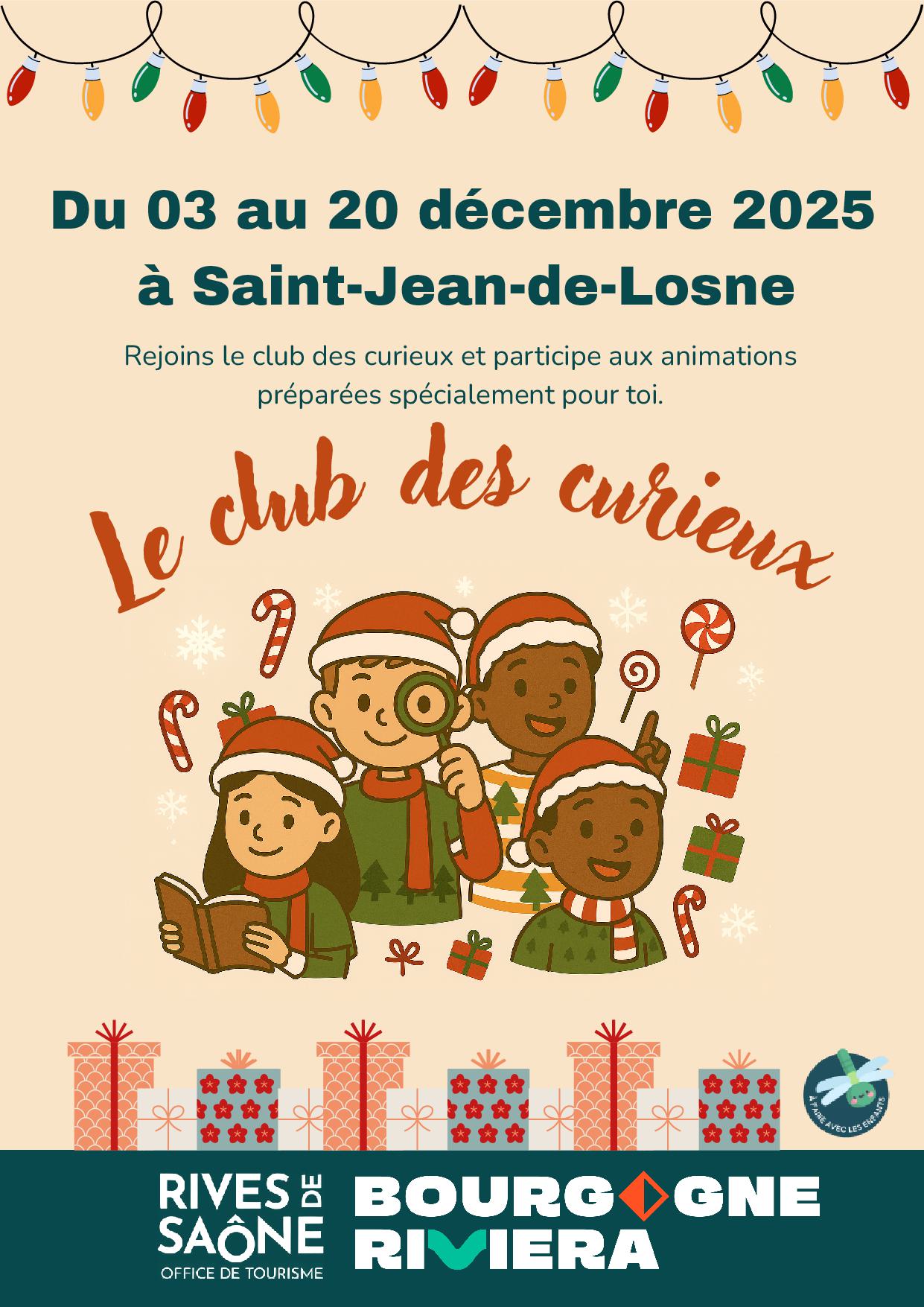 Club des curieux animations Noël