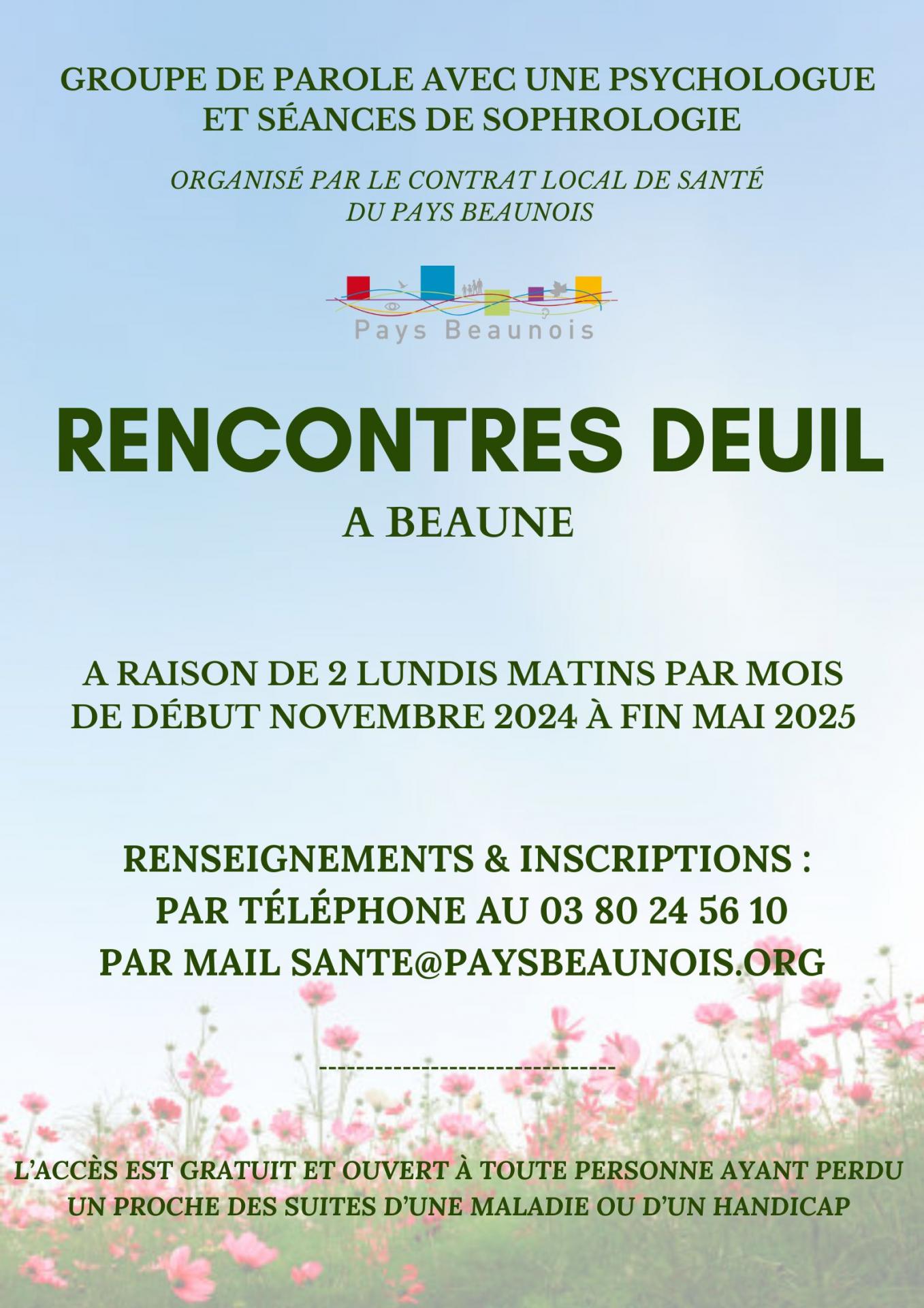 Rencontres deuil